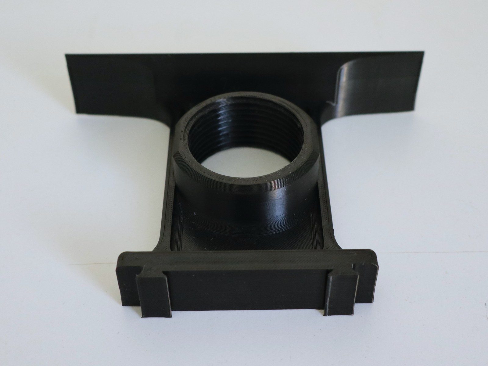 Photo - The seat, with its slot and screw boss