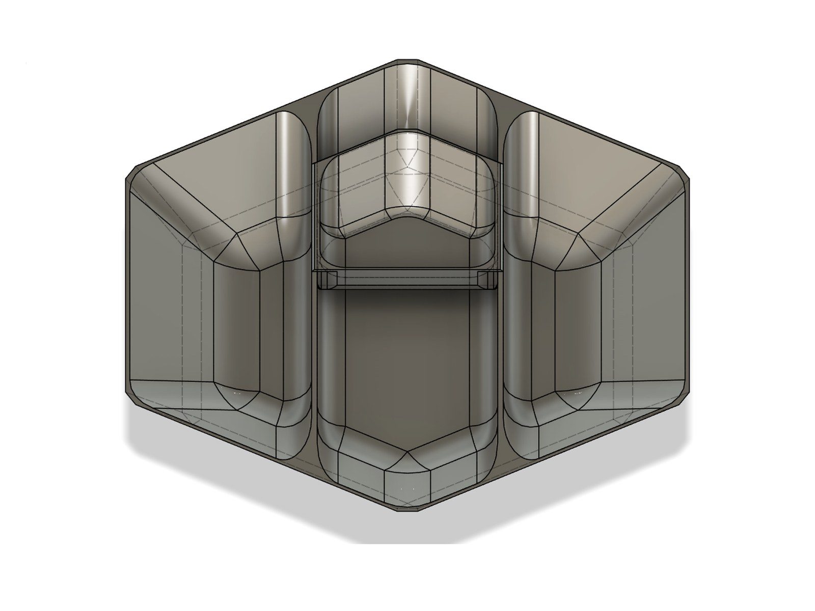 CAD - The compartment layout